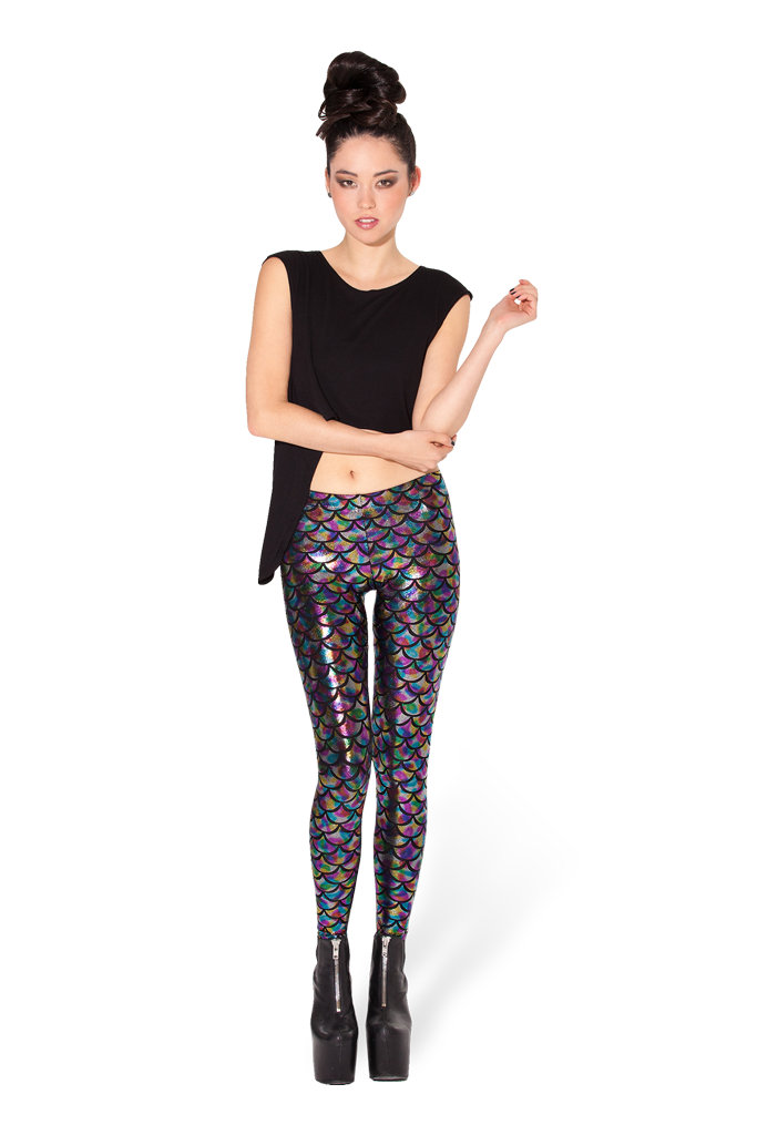 F33080   MERMAID JELLYBEAN LEGGINGS